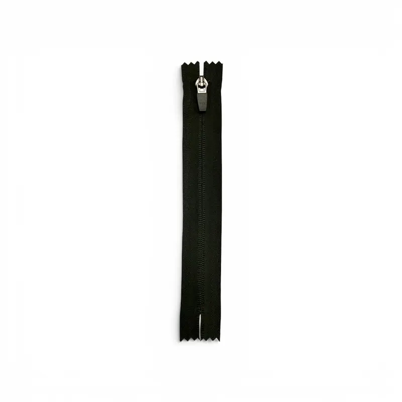 YKK MONOFILAMENTO # 5 FIJO,  REVERSO GOMA